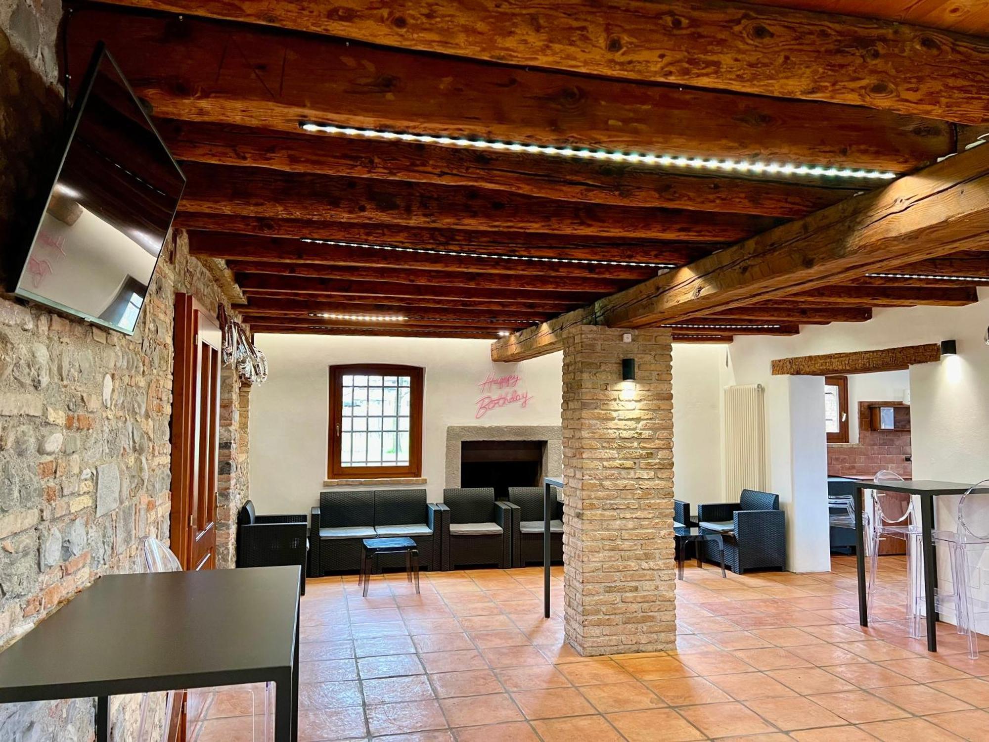 Villa Saten Pavia d'Udine Exteriör bild