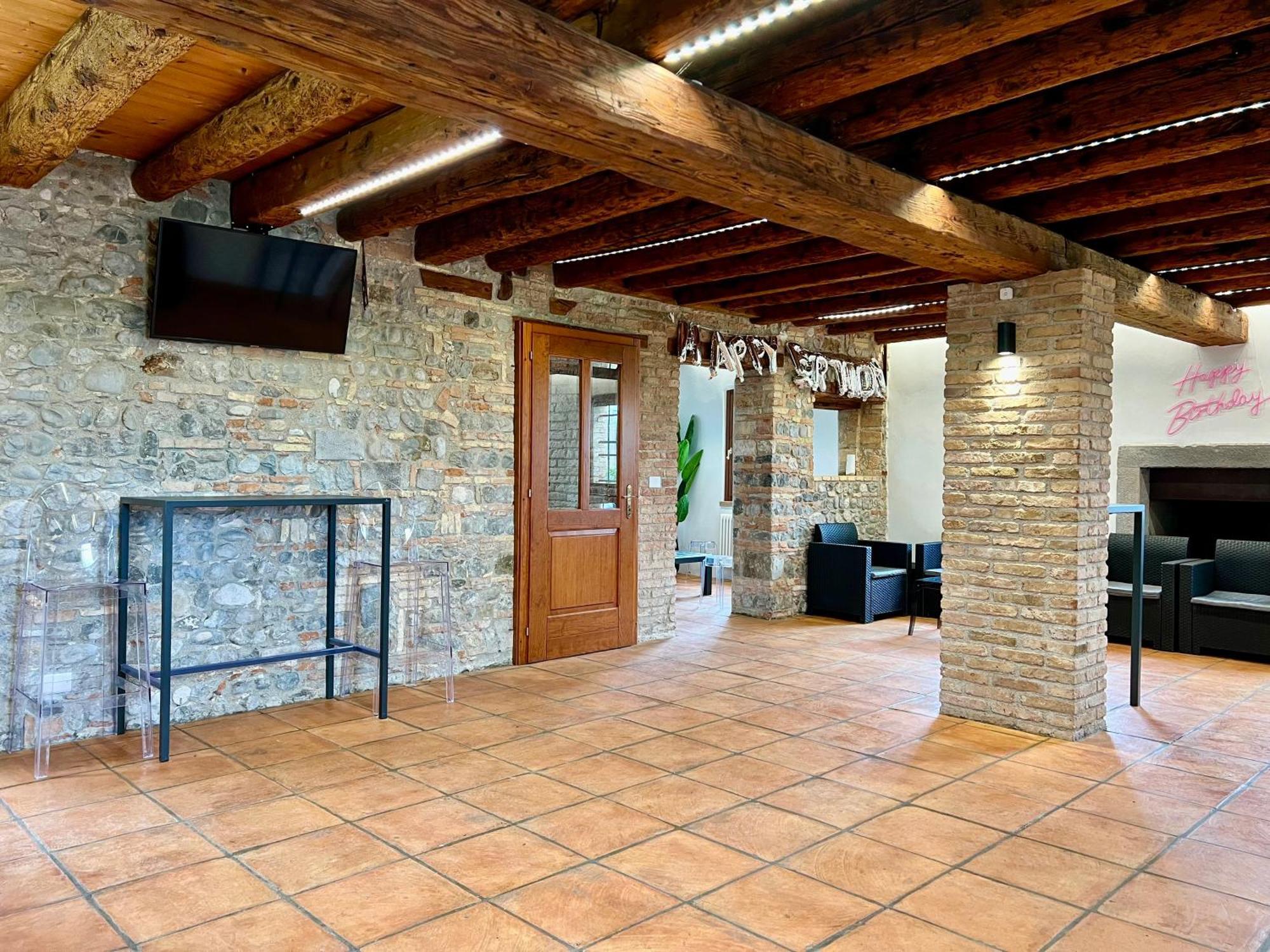 Villa Saten Pavia d'Udine Exteriör bild